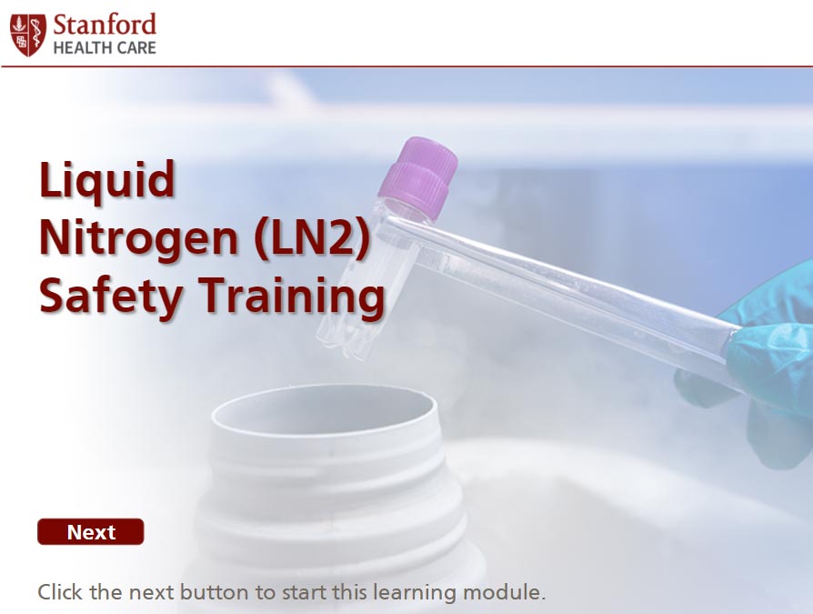 Liquid Nitrogen (LN2) Safety Training A 22 29 Portfolio